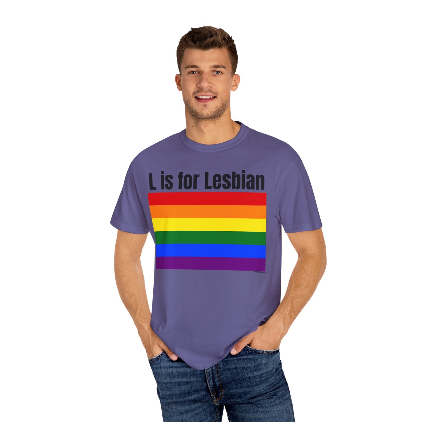 L is for Lesbian - Lesbian Pride Tee