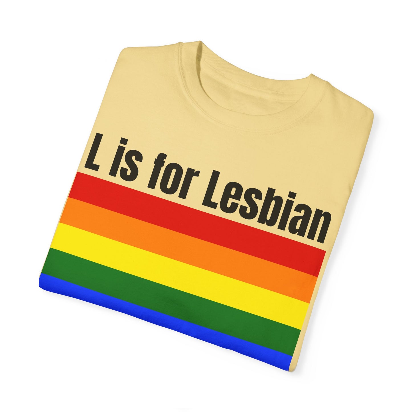 L is for Lesbian - Lesbian Pride Tee