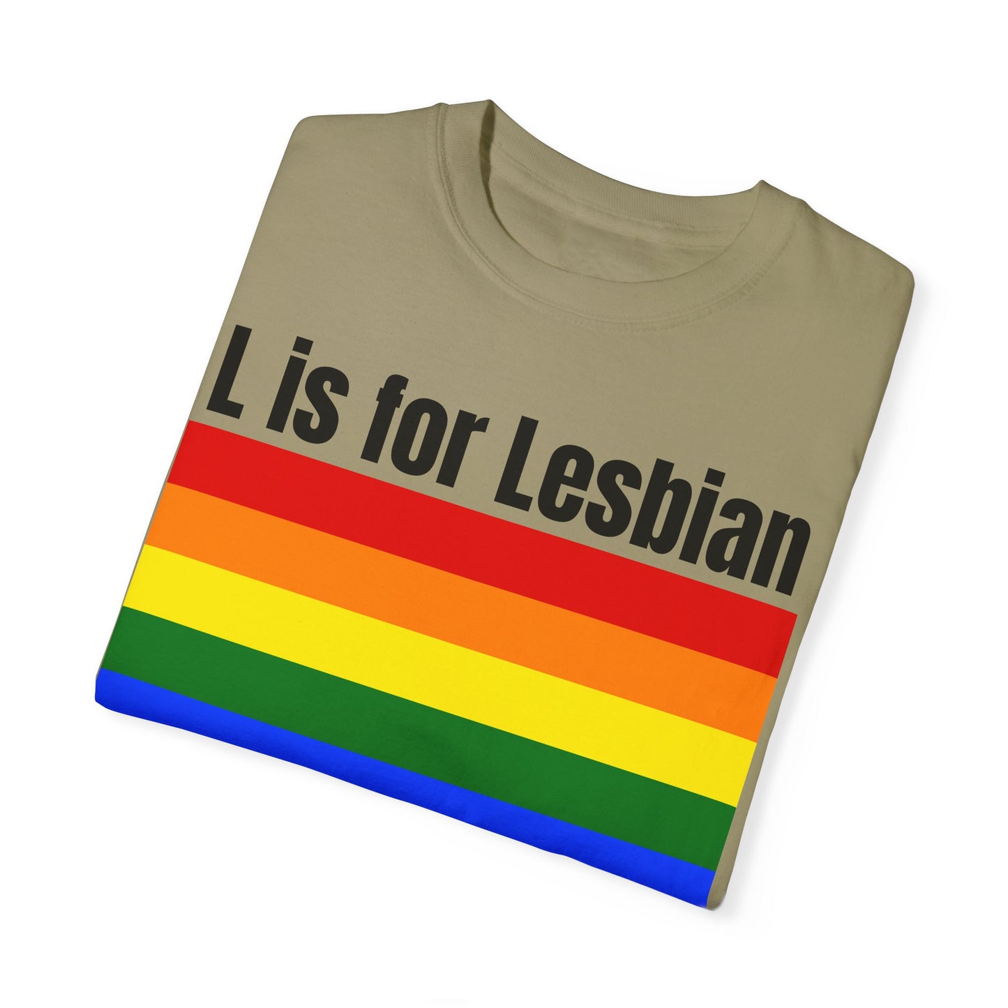 L is for Lesbian - Lesbian Pride Tee