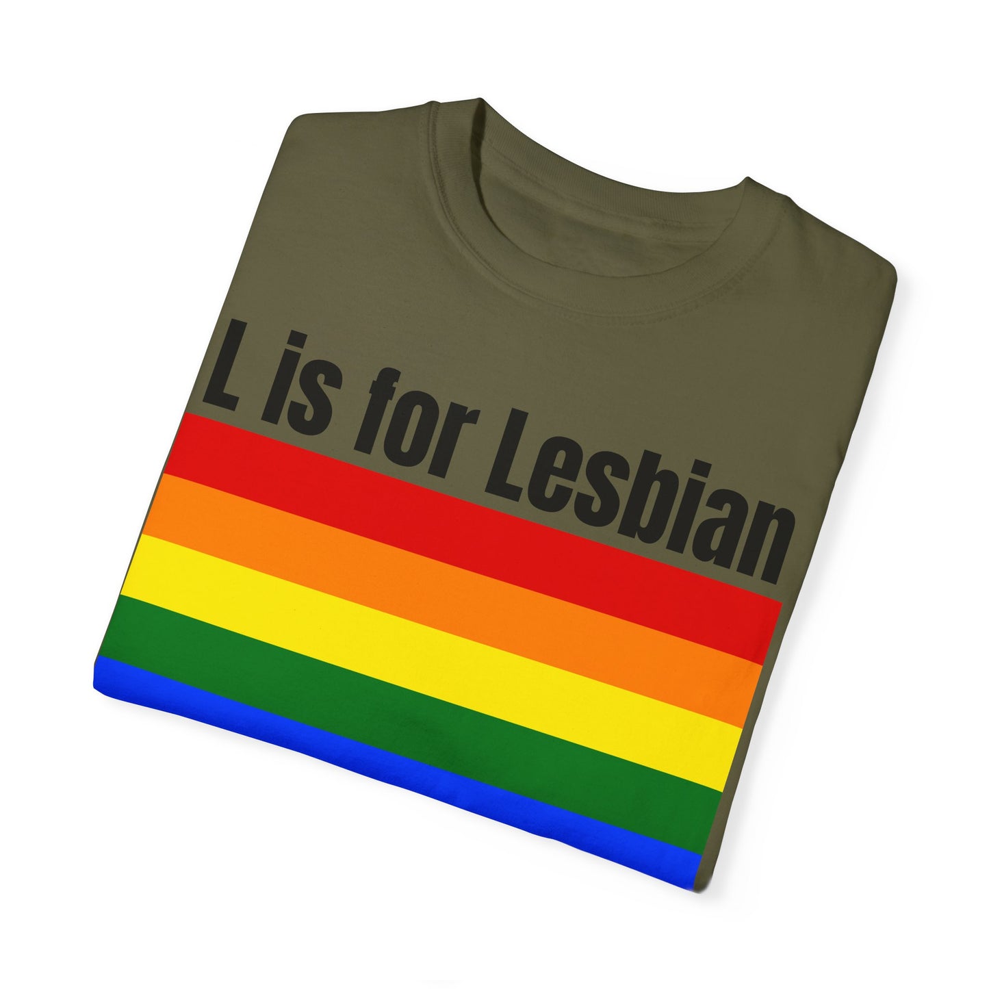 L is for Lesbian - Lesbian Pride Tee