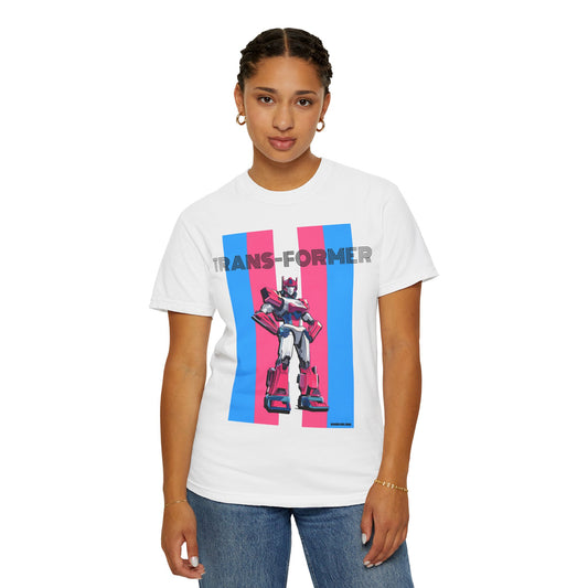 Trans-Former - Unisex Garment-Dyed T-shirt