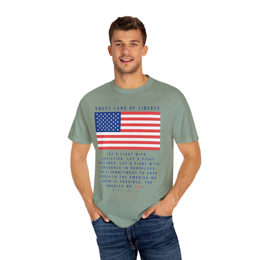 🌟 Kamala Harris for President T-Shirt 🌟Let's fight with conviction.
