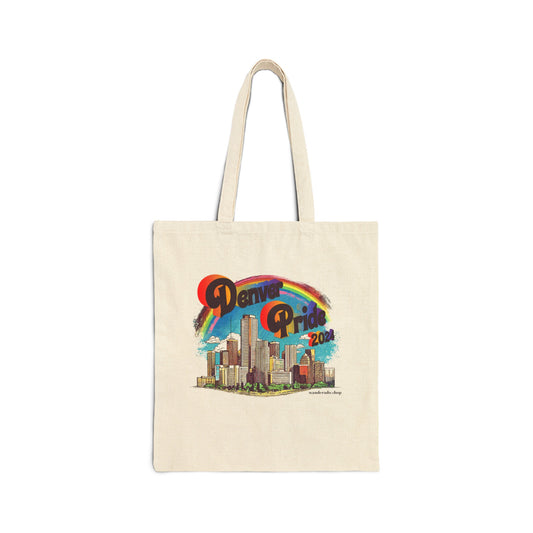 Denver Pride 2024 - Cotton Canvas Tote Bag