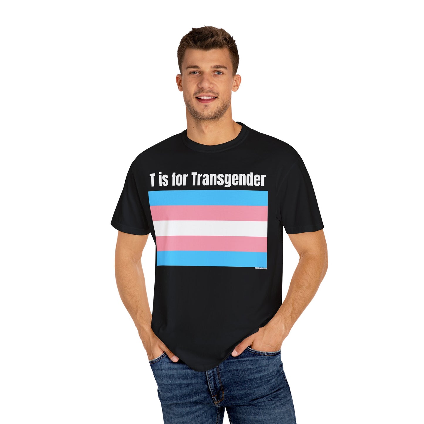 T is for Transgender - Trans PRIDE Tee