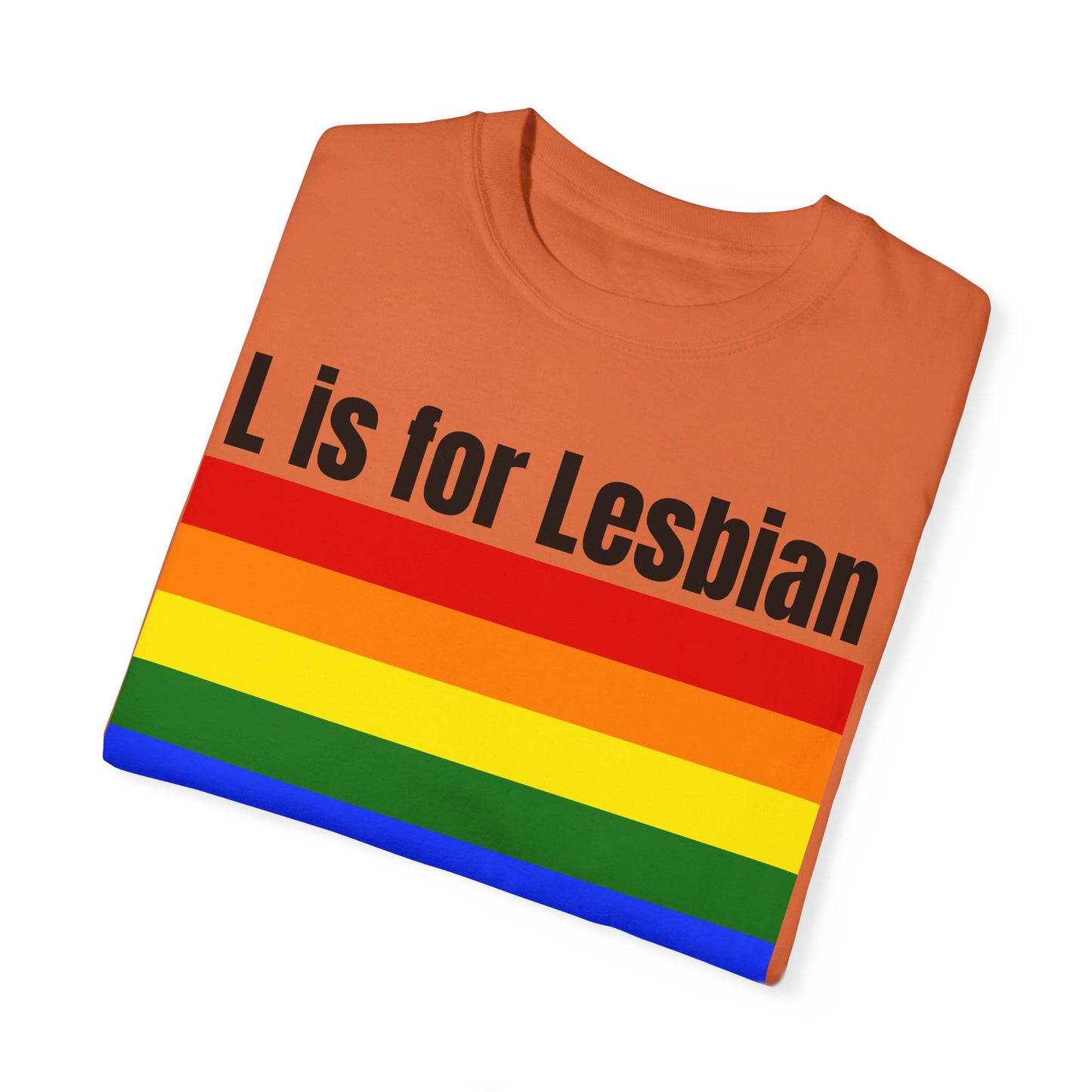 L is for Lesbian - Lesbian Pride Tee