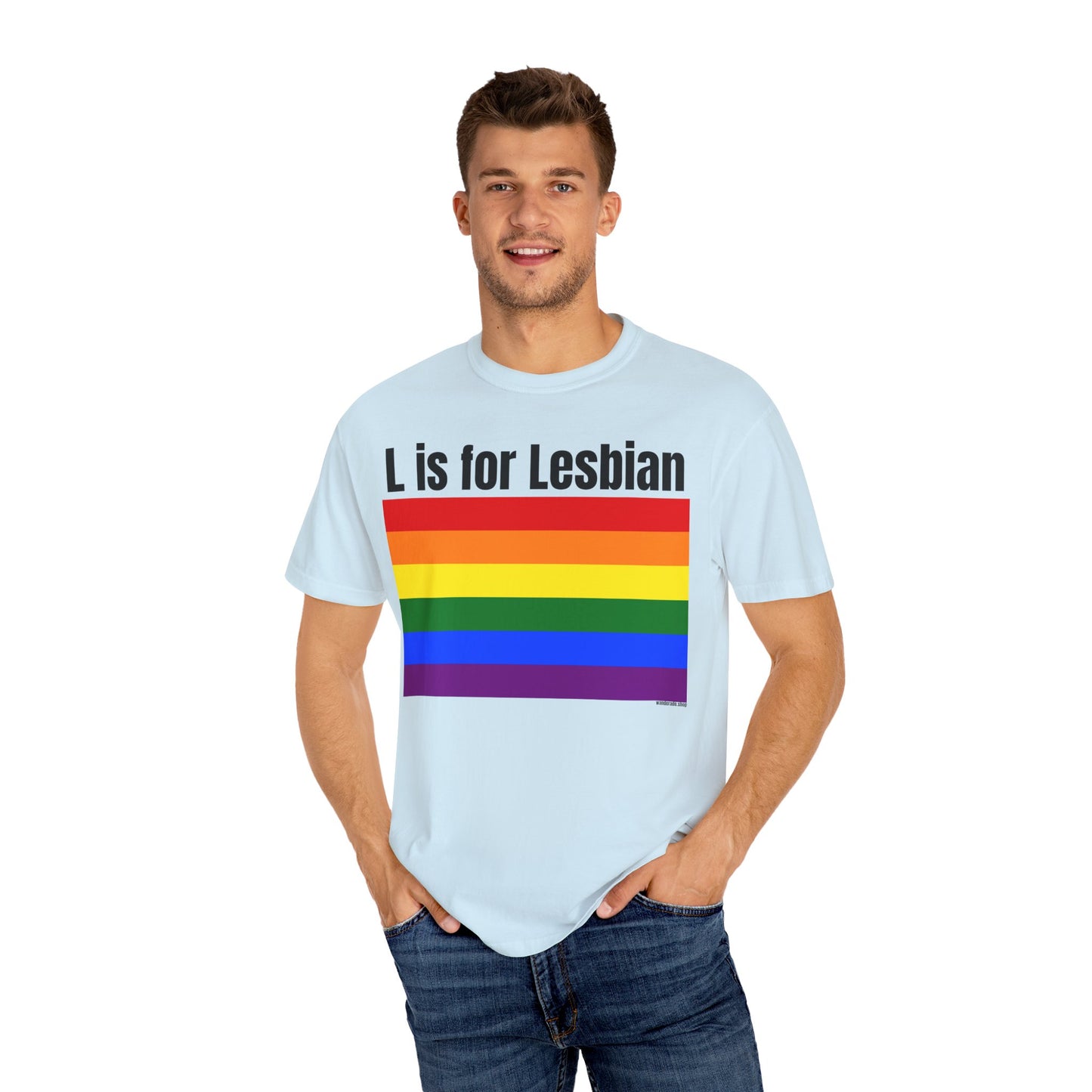 L is for Lesbian - Lesbian Pride Tee