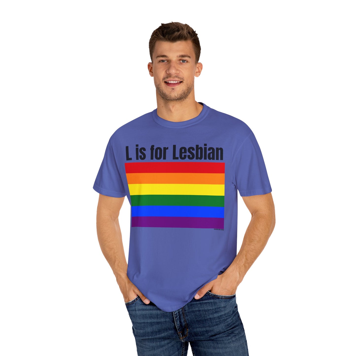 L is for Lesbian - Lesbian Pride Tee