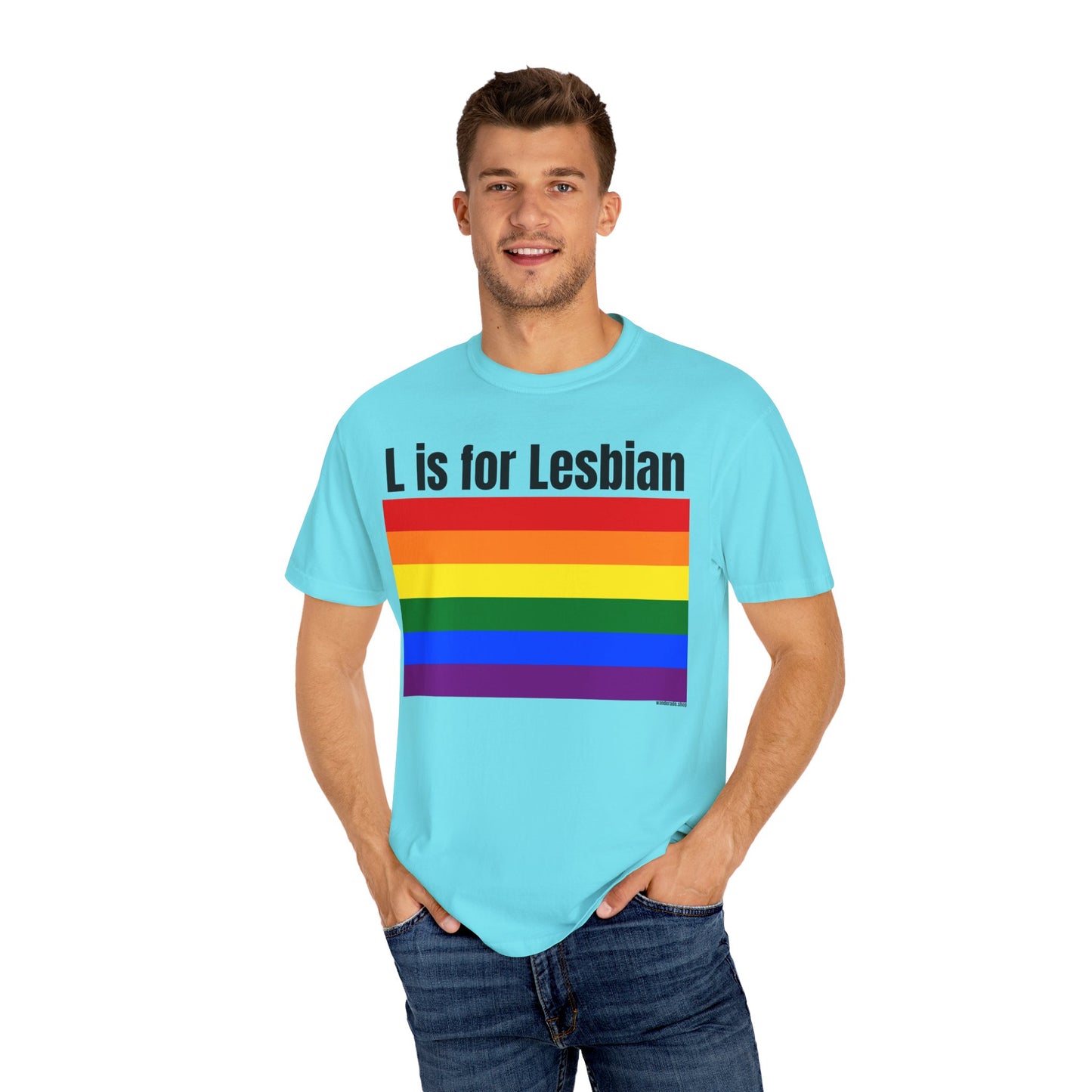 L is for Lesbian - Lesbian Pride Tee
