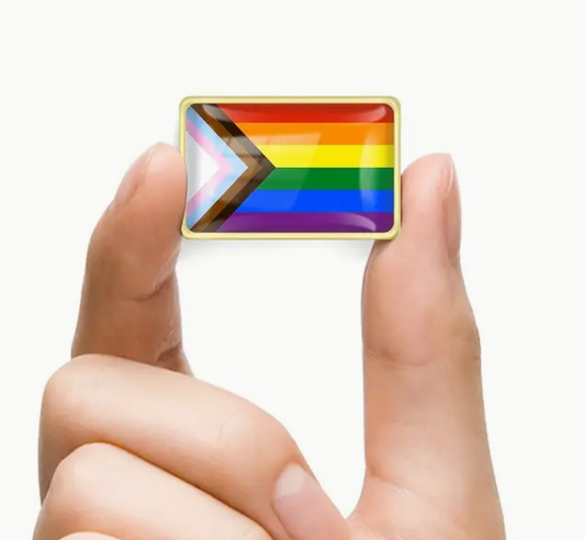 Progress Pride Flag Pin